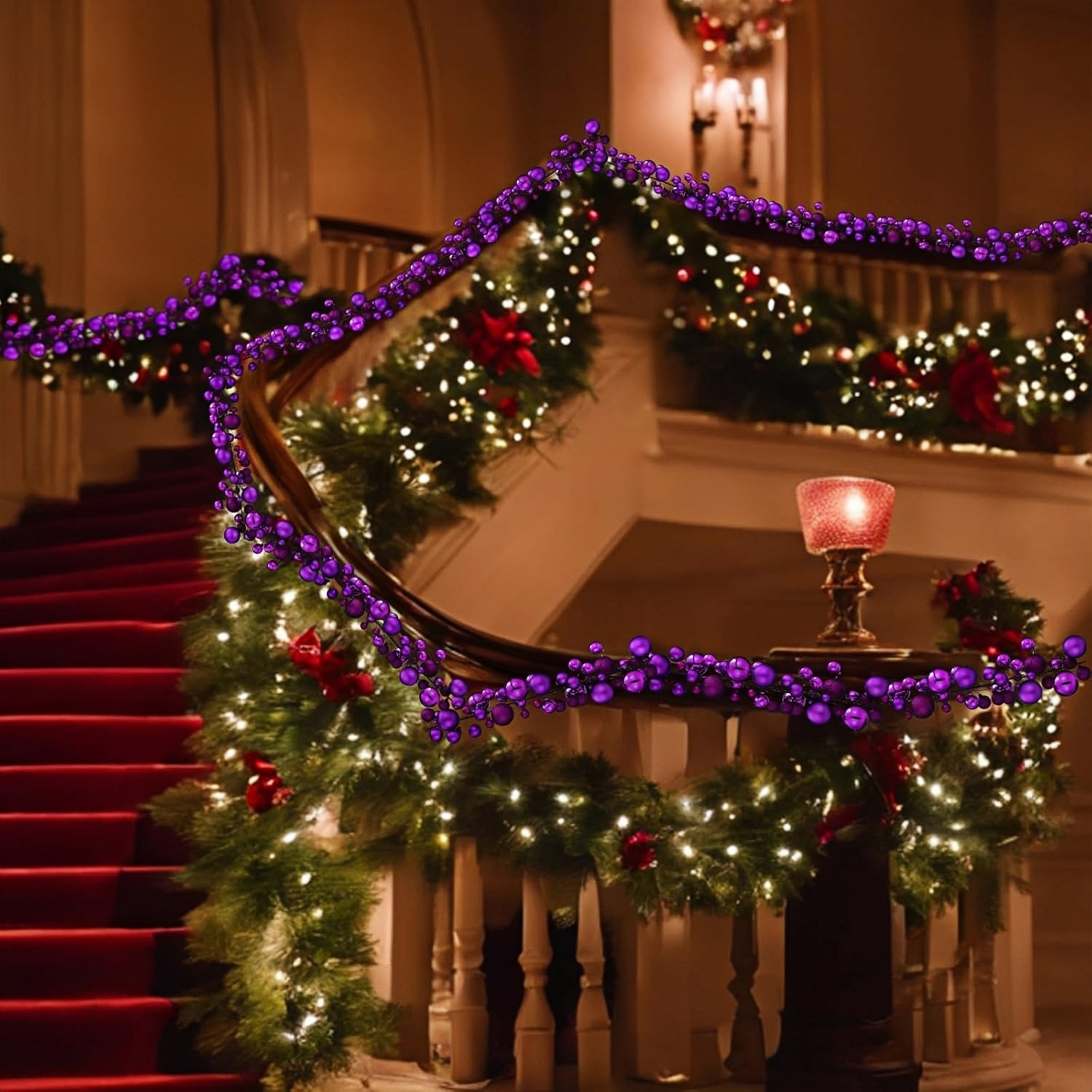6FT Christmas Ball Garland