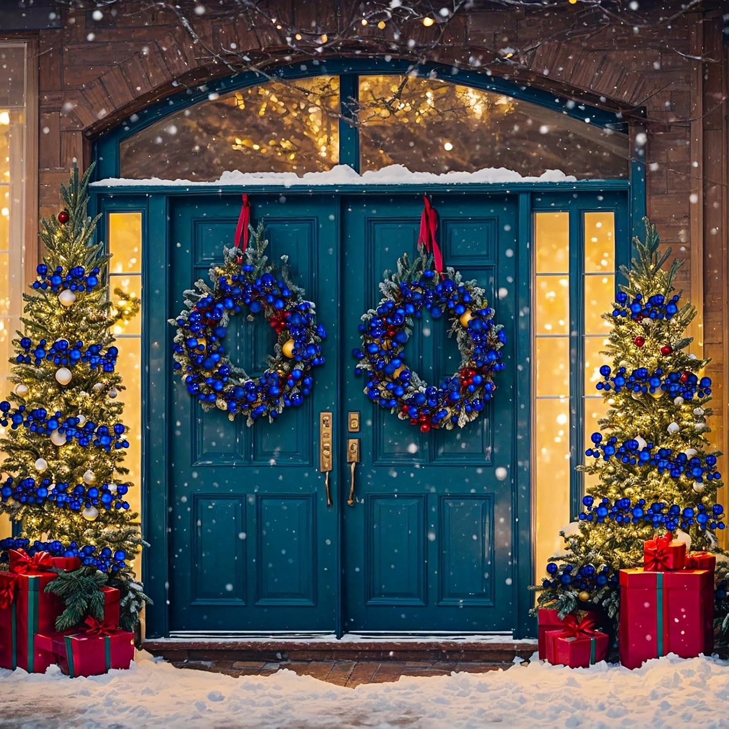 6FT Christmas Ball Garland