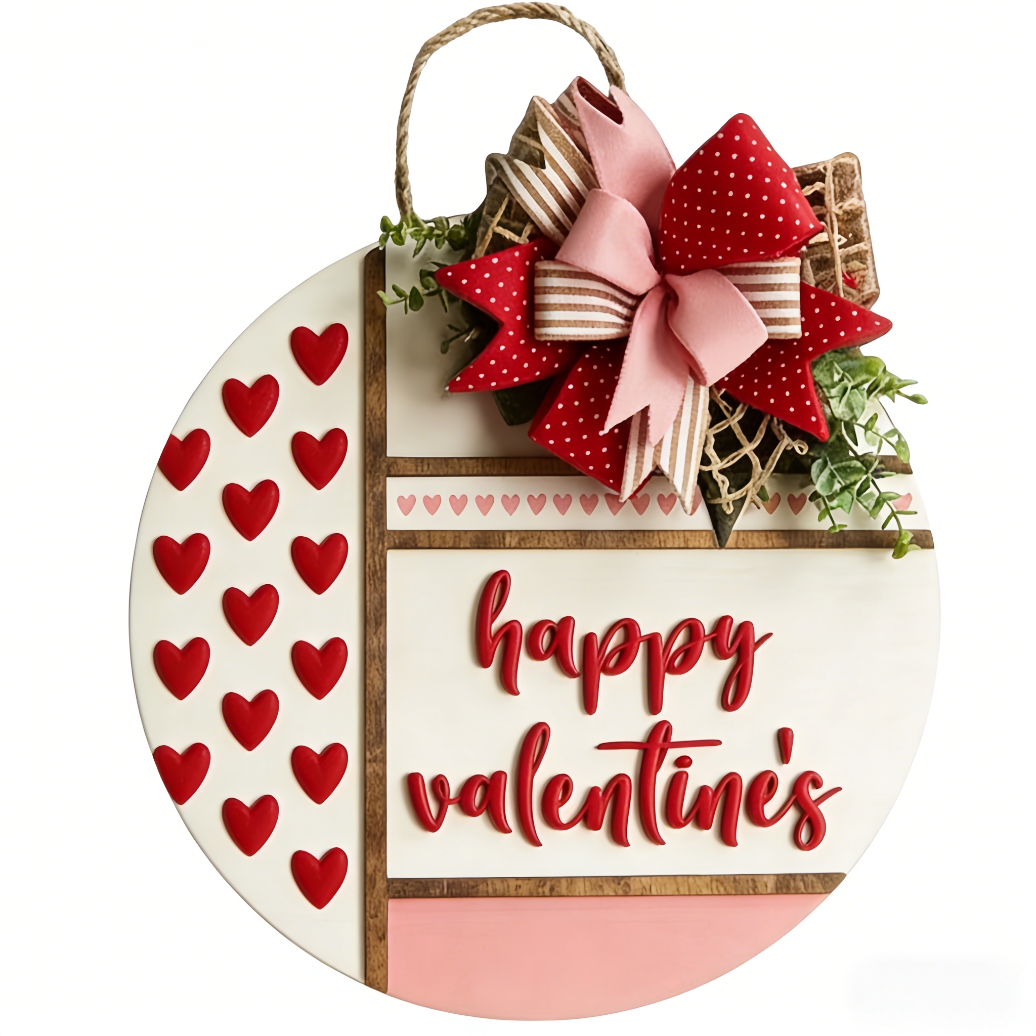Valentine’s Day Welcome Door Hanger