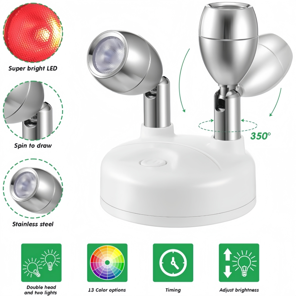 LED Spot Light with Remote 13 Color
