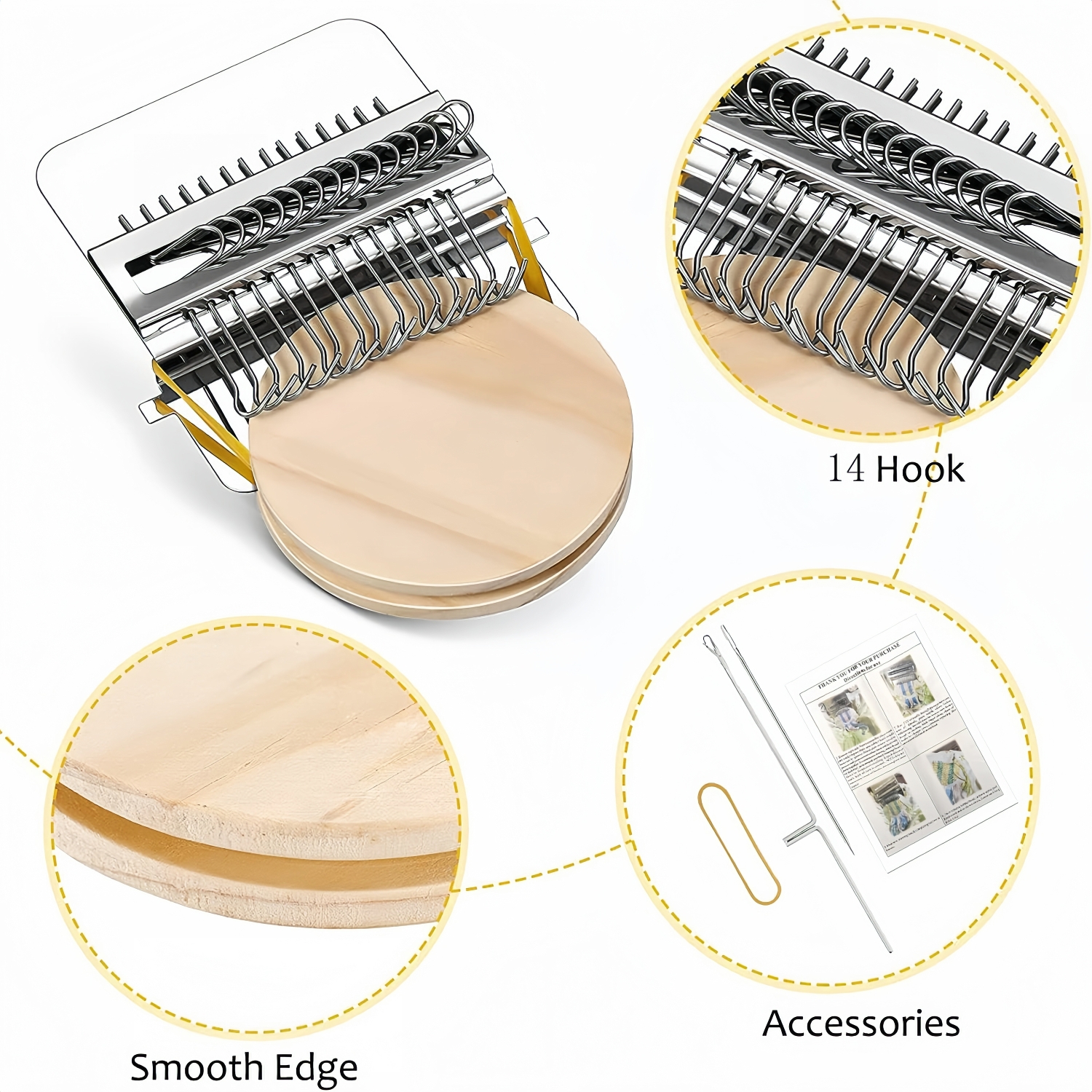 DIY Mini Loom Type Weave Tool