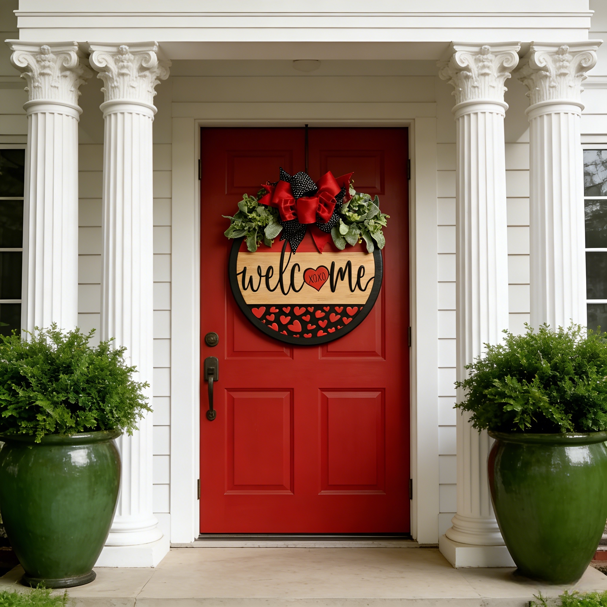 Valentine’s Day Welcome Door Hanger