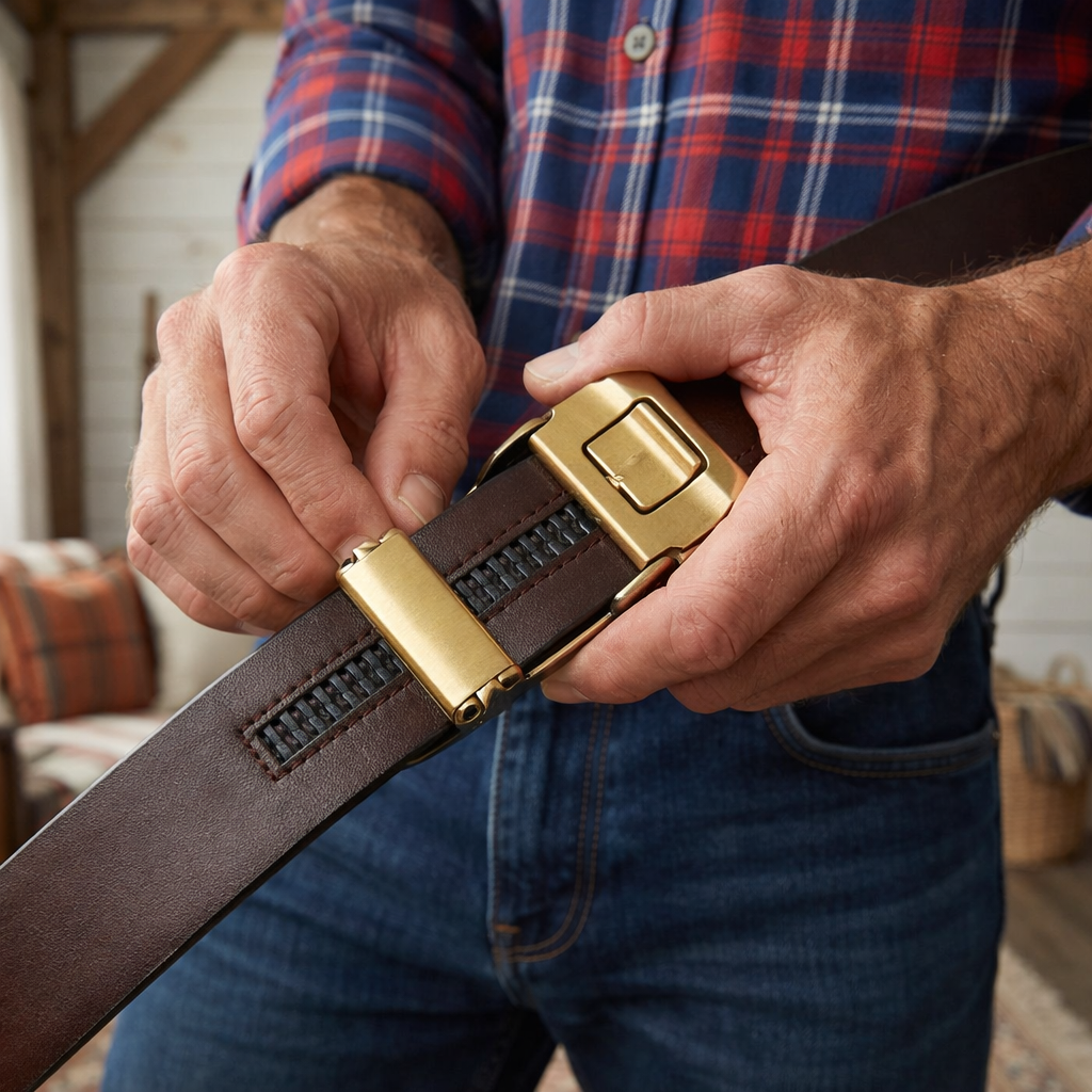 250th Anniversary USA Patriotic Leather Belt