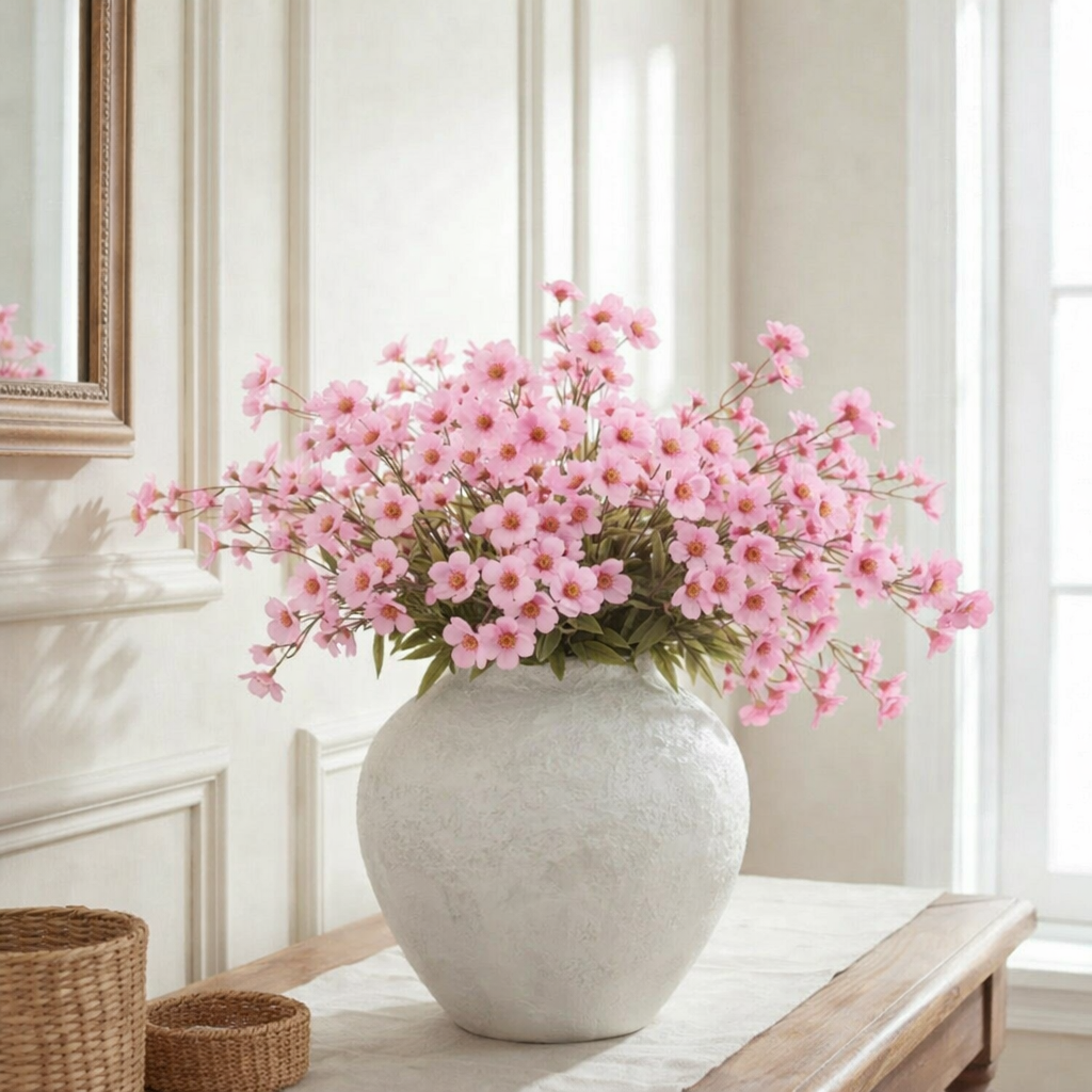 Realistic Wildflowers Artificial Long Floral Stems