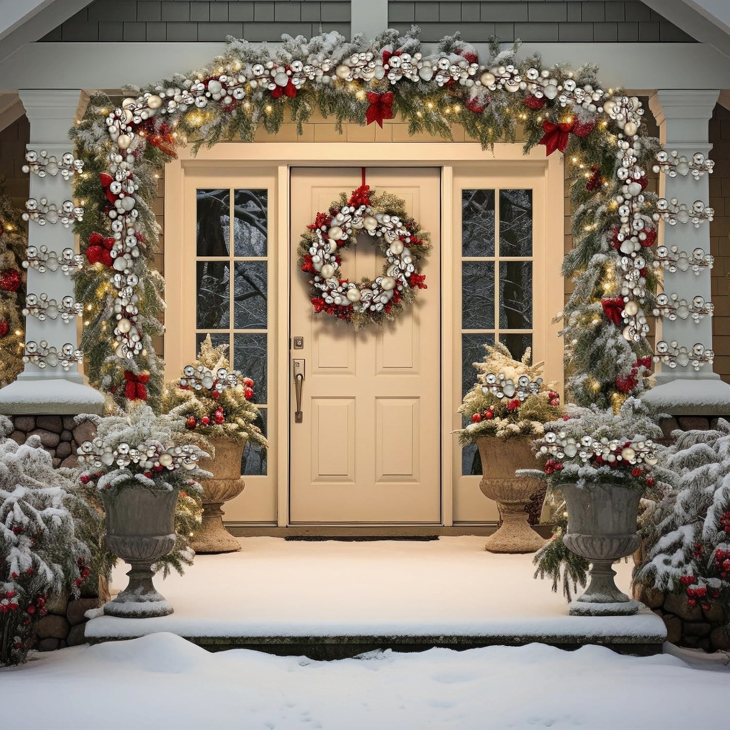 6FT Christmas Ball Garland