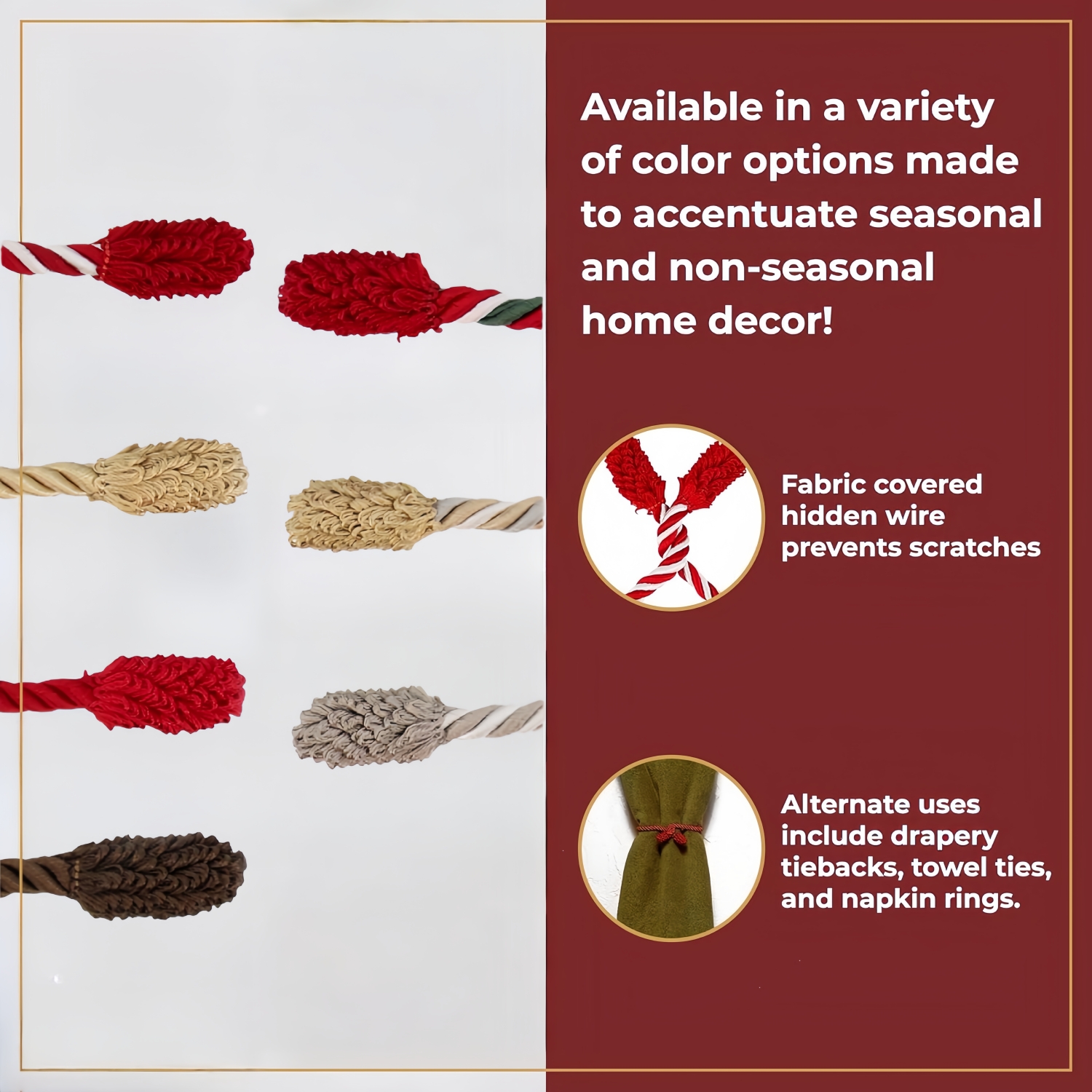 Decorative Twist Ties