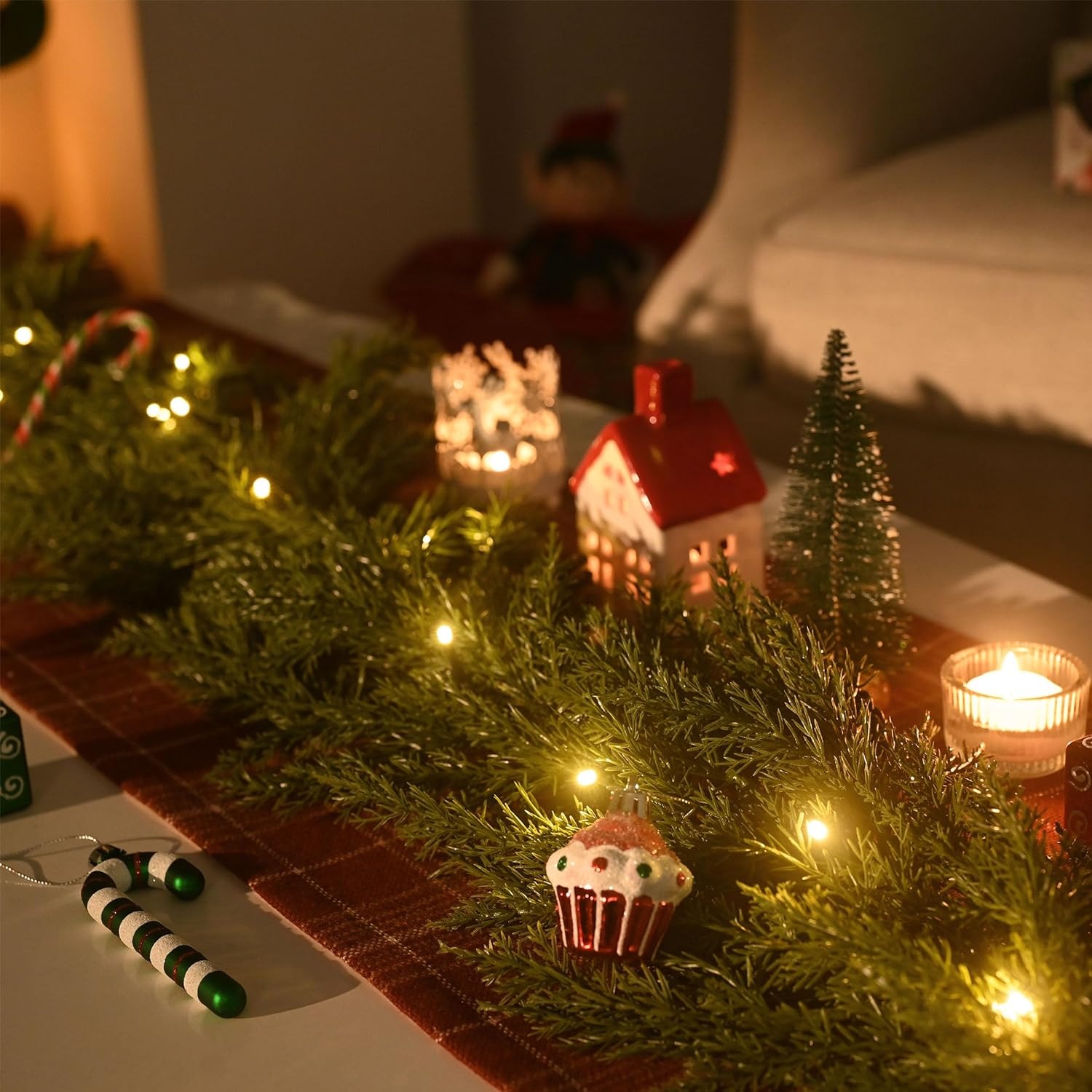 Pre-lit Garland