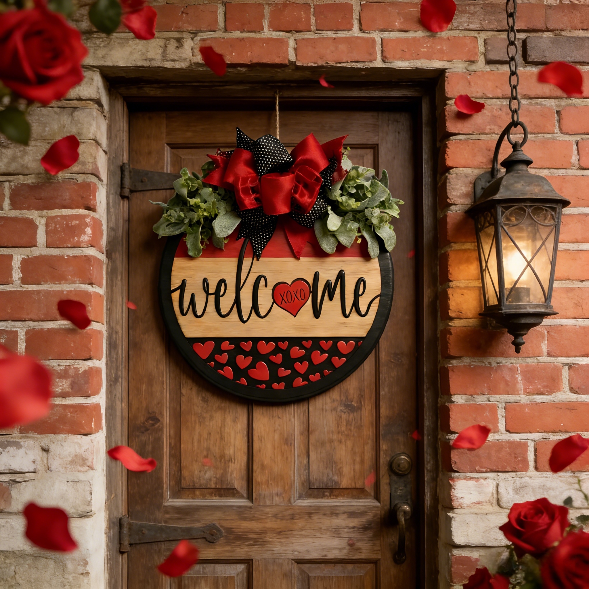 Valentine’s Day Welcome Door Hanger