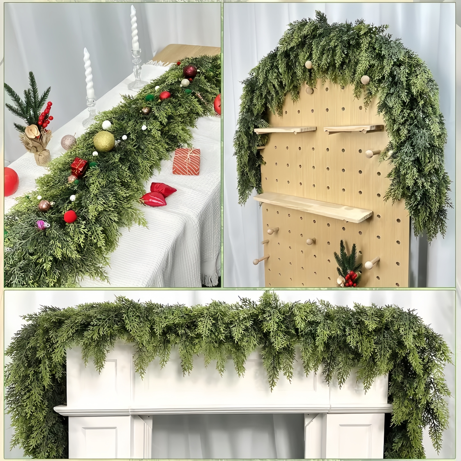 Artificial Cedar Garlands