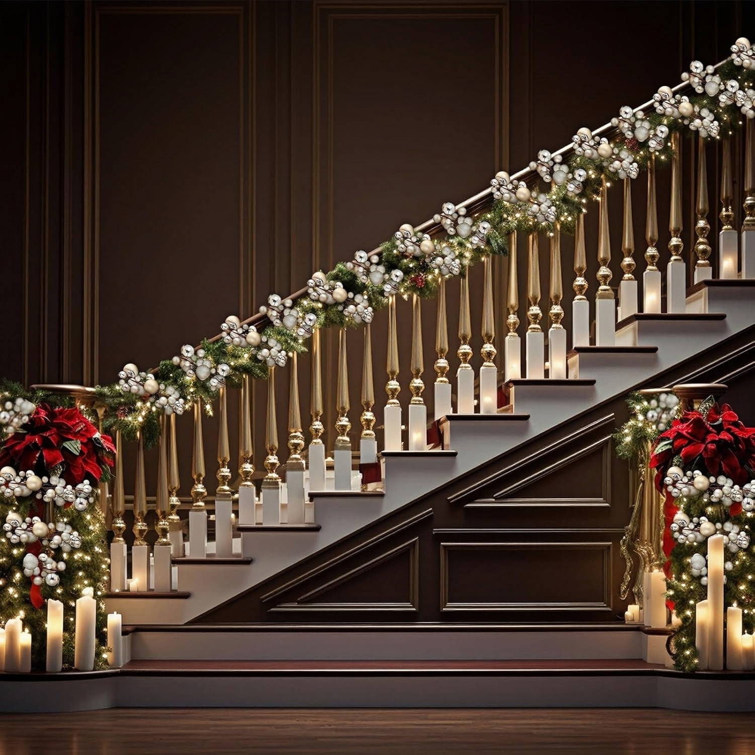 6FT Christmas Ball Garland