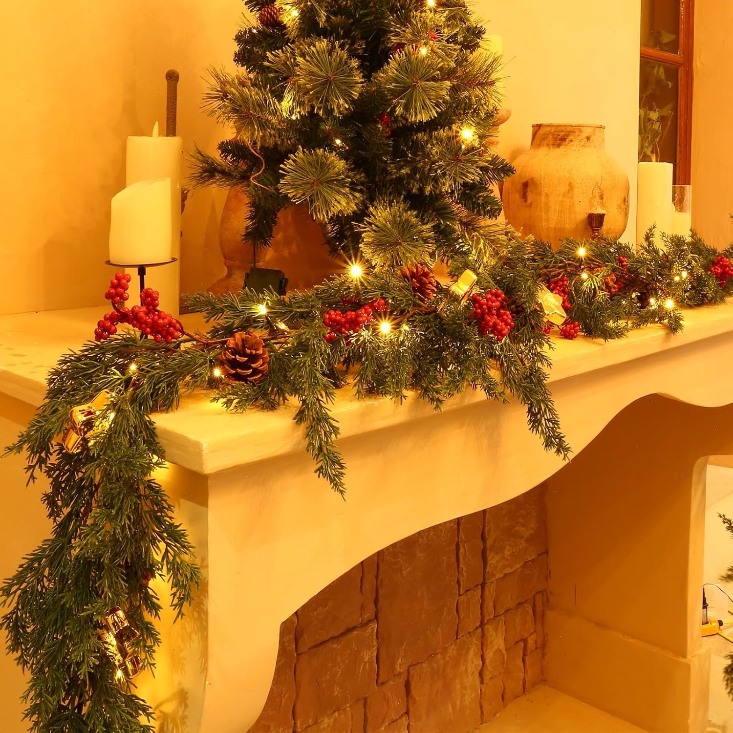 Pre-lit Garland