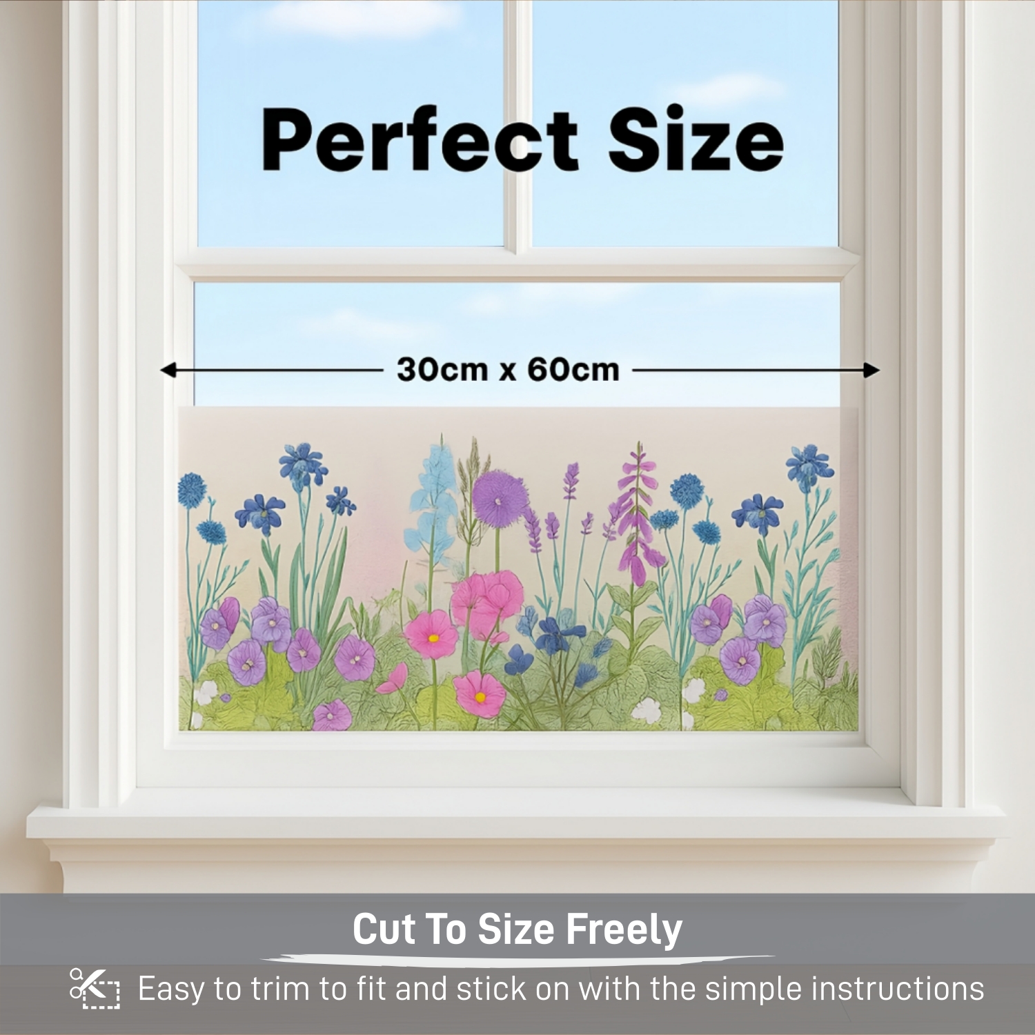 Secret Garden Window Stickers
