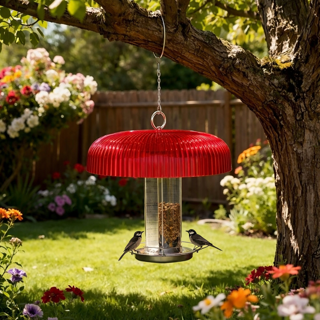 All-Weather Dome Bird Feeder Cover