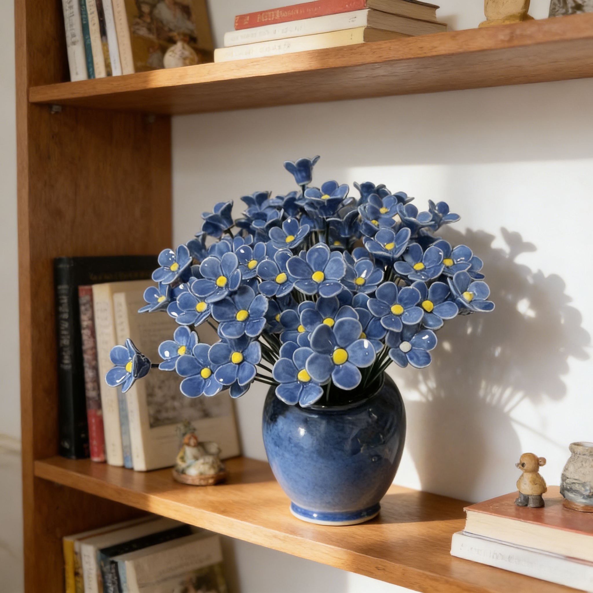 Set 偶发Handcrafted Ceramic Flower Sets