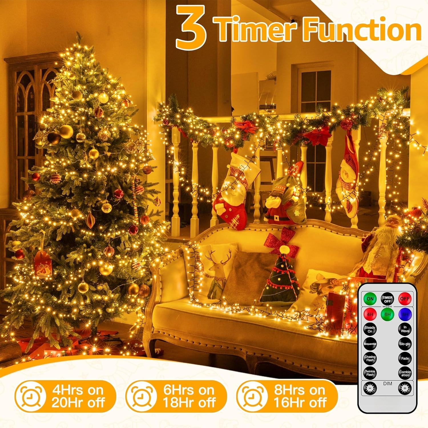 Christmas Cluster Lights