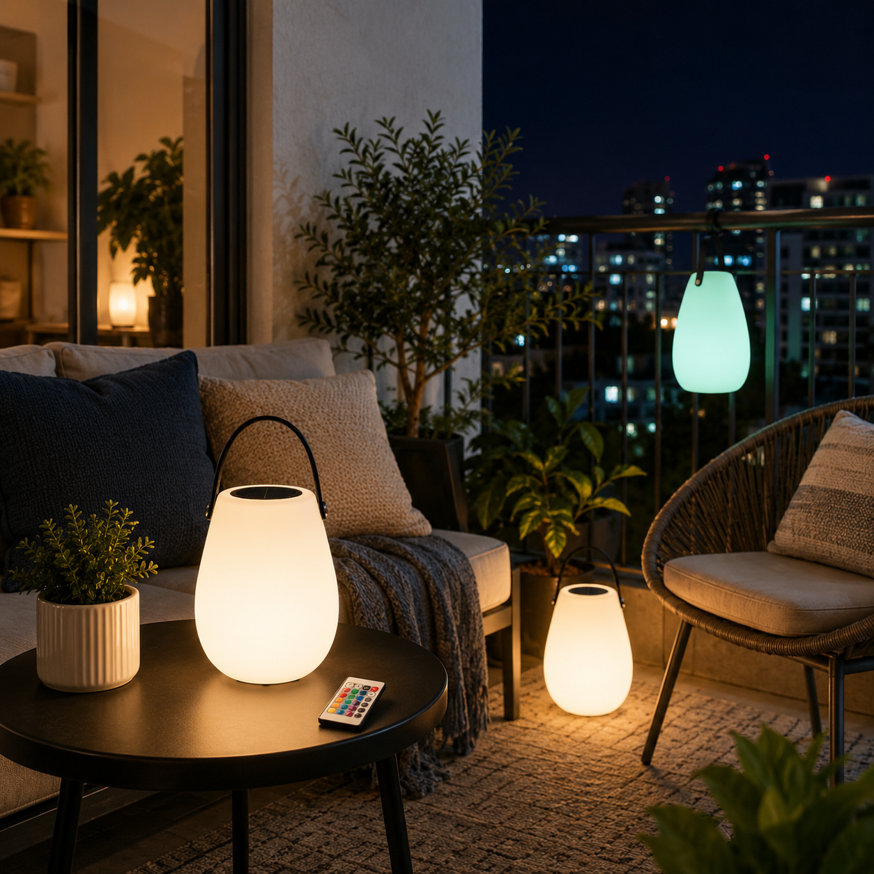 Solar Rechargeable Portable Table Lamp