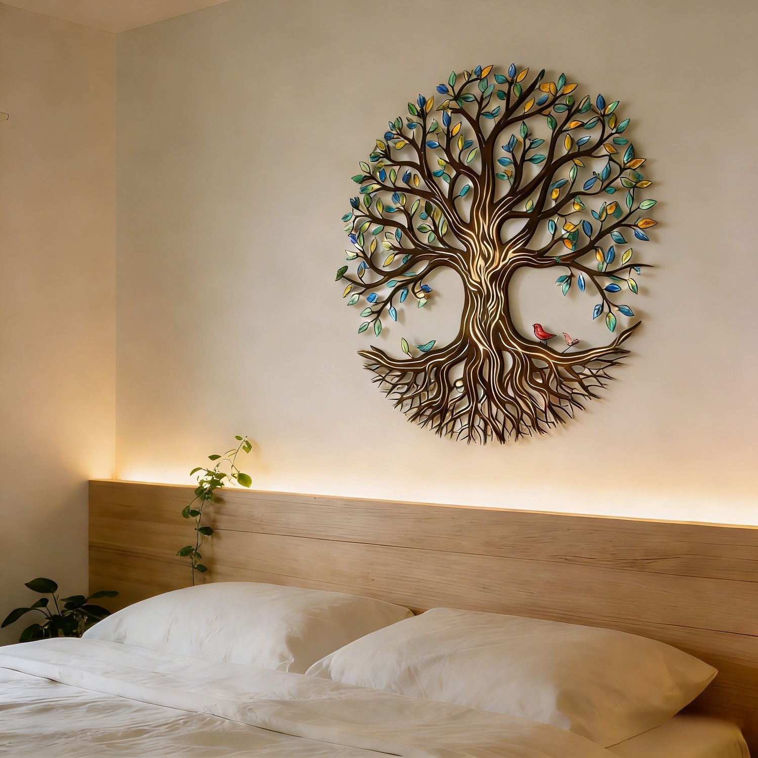 Large Tree of Life Metal Wall Art