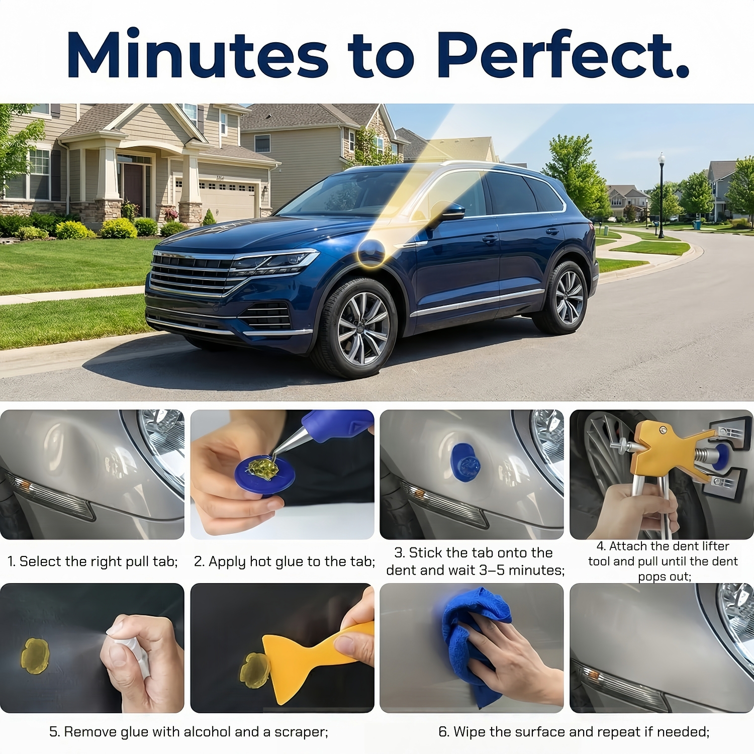 Paintless Dent Repair Kit