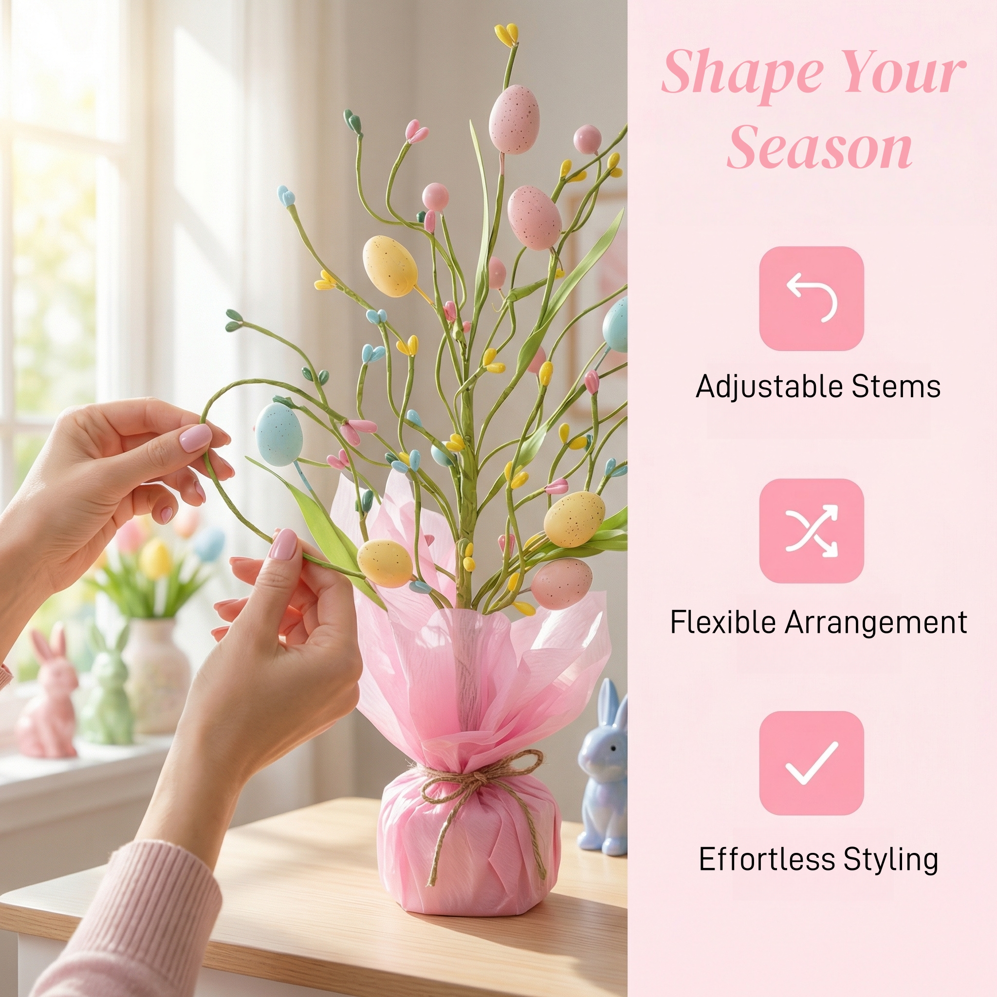 Tabletop Easter Egg Tree