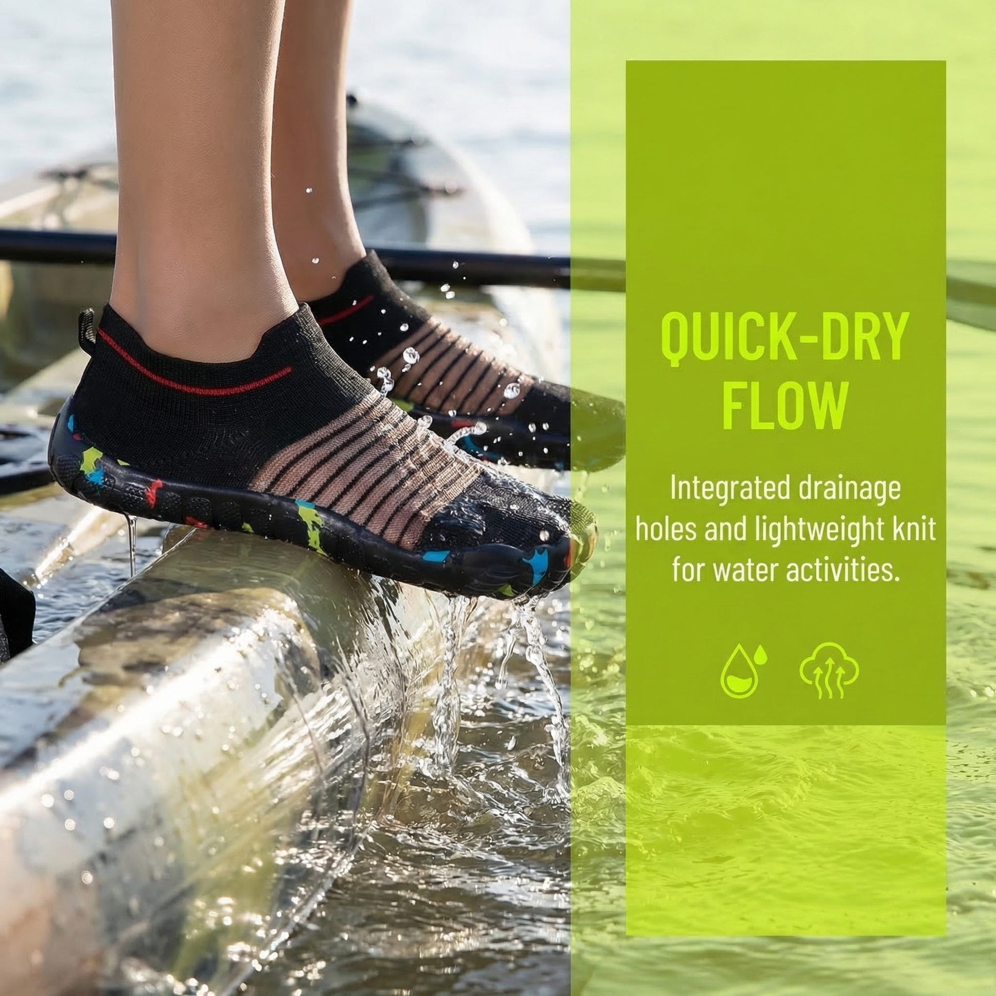 Quick-Dry Beach Water Shoes