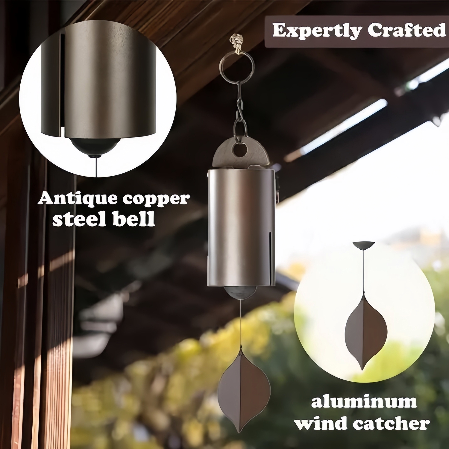 Vintage Metal Wind Chimes