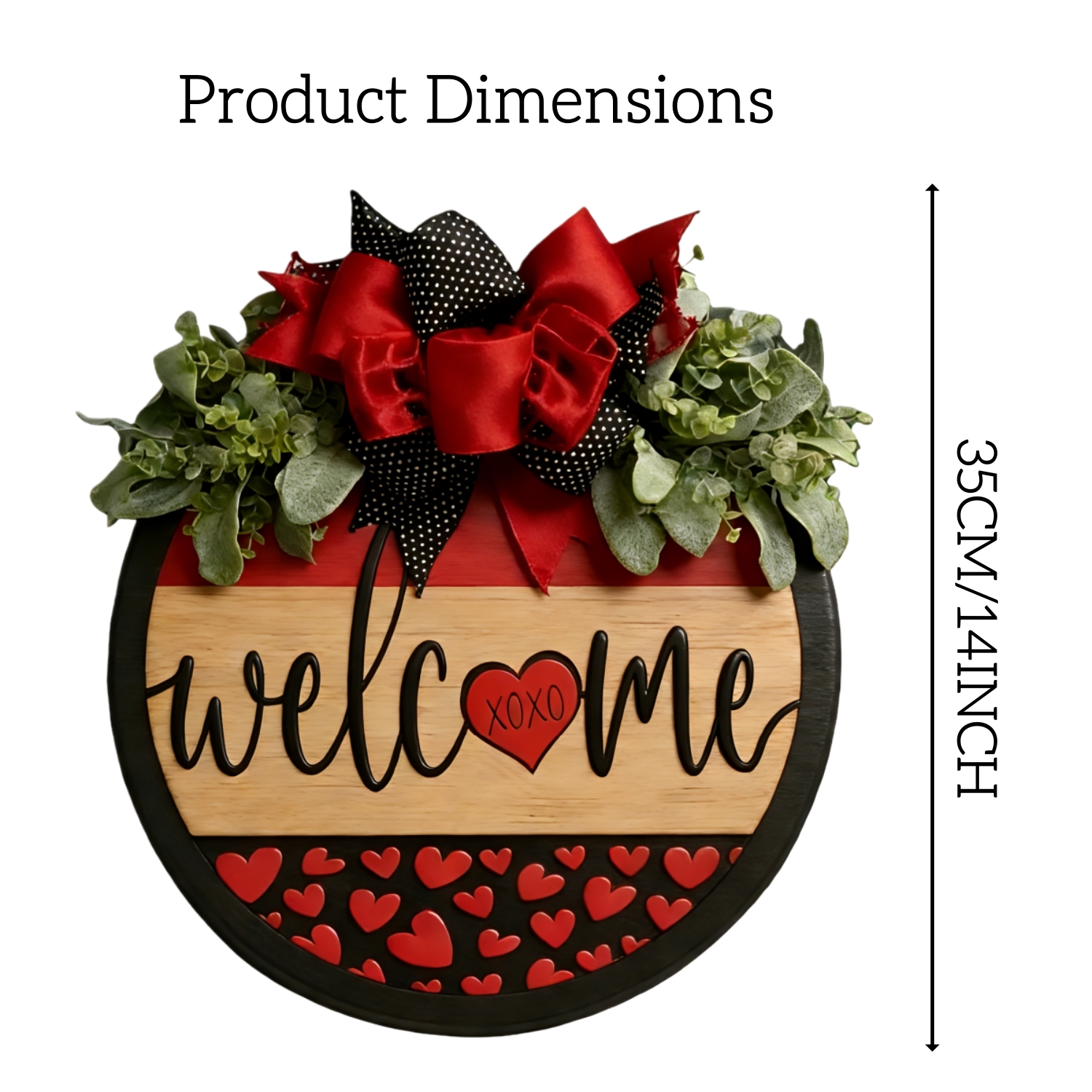 Valentine’s Day Welcome Door Hanger