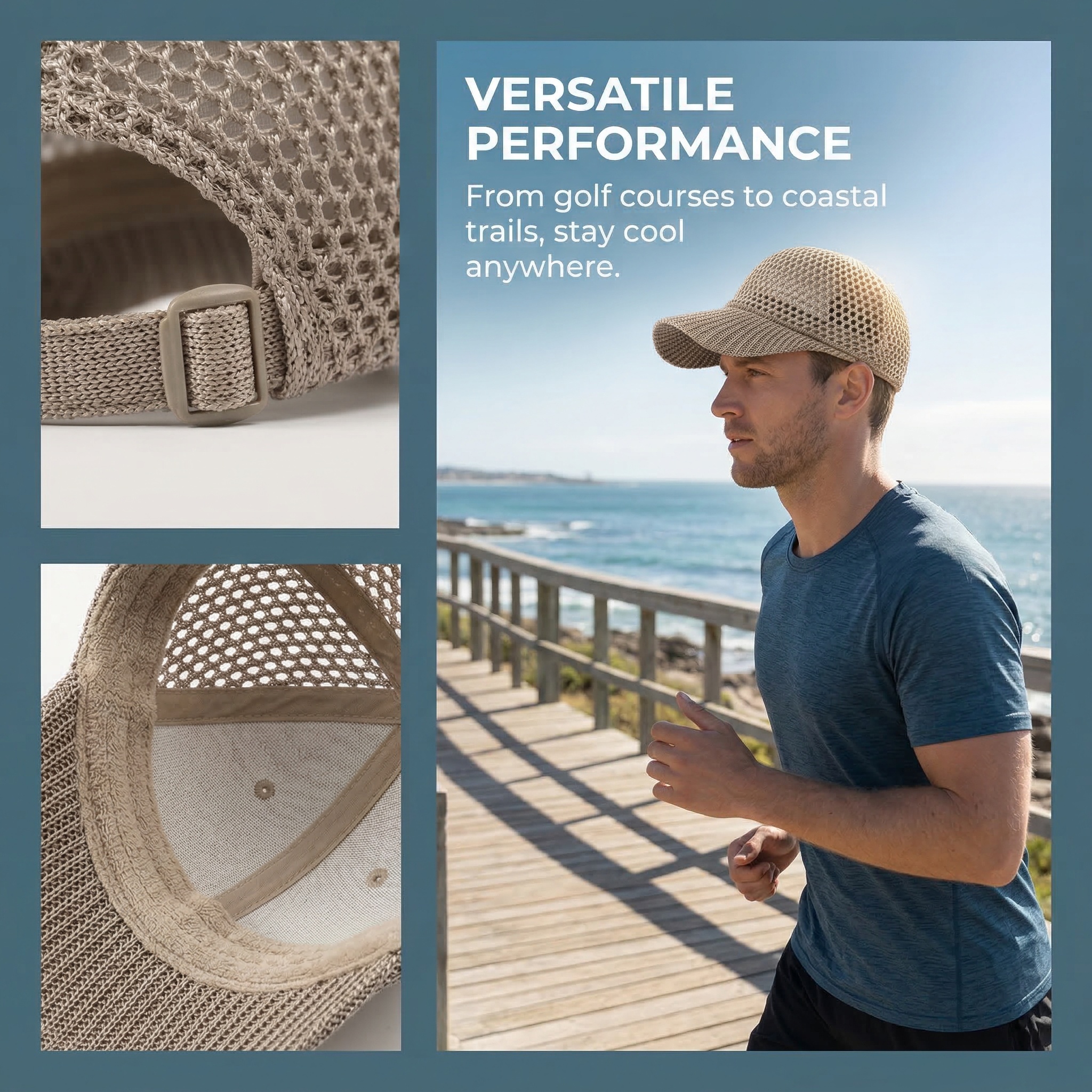 Breathable Mesh Baseball Cap