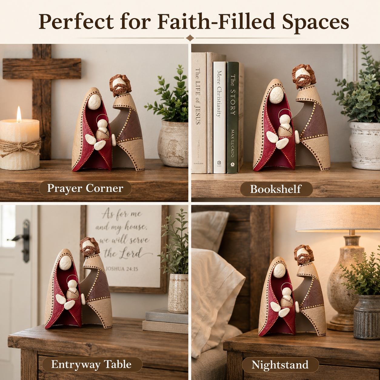 Holy Family Figurine