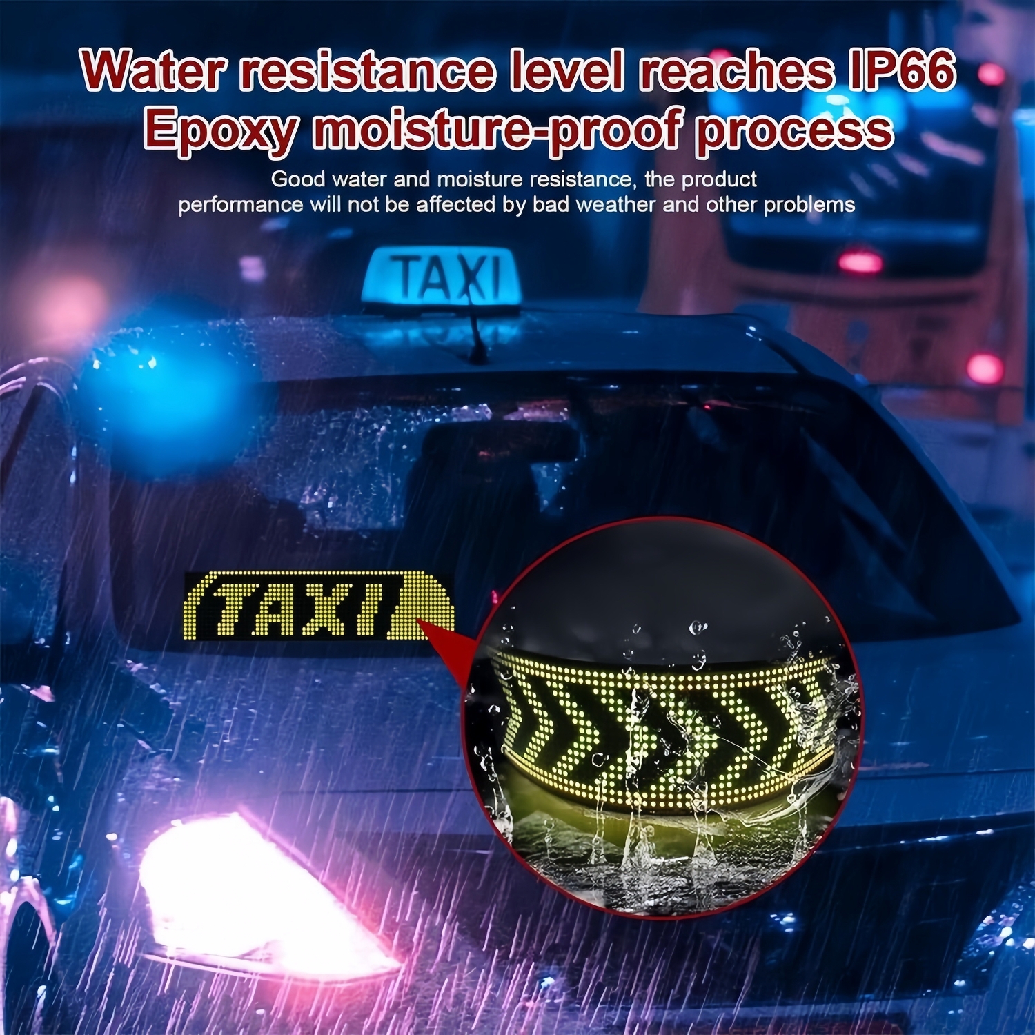 Car Rolling LED Signage