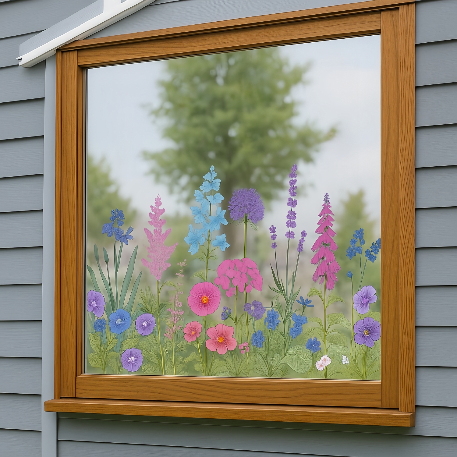 Secret Garden Window Stickers