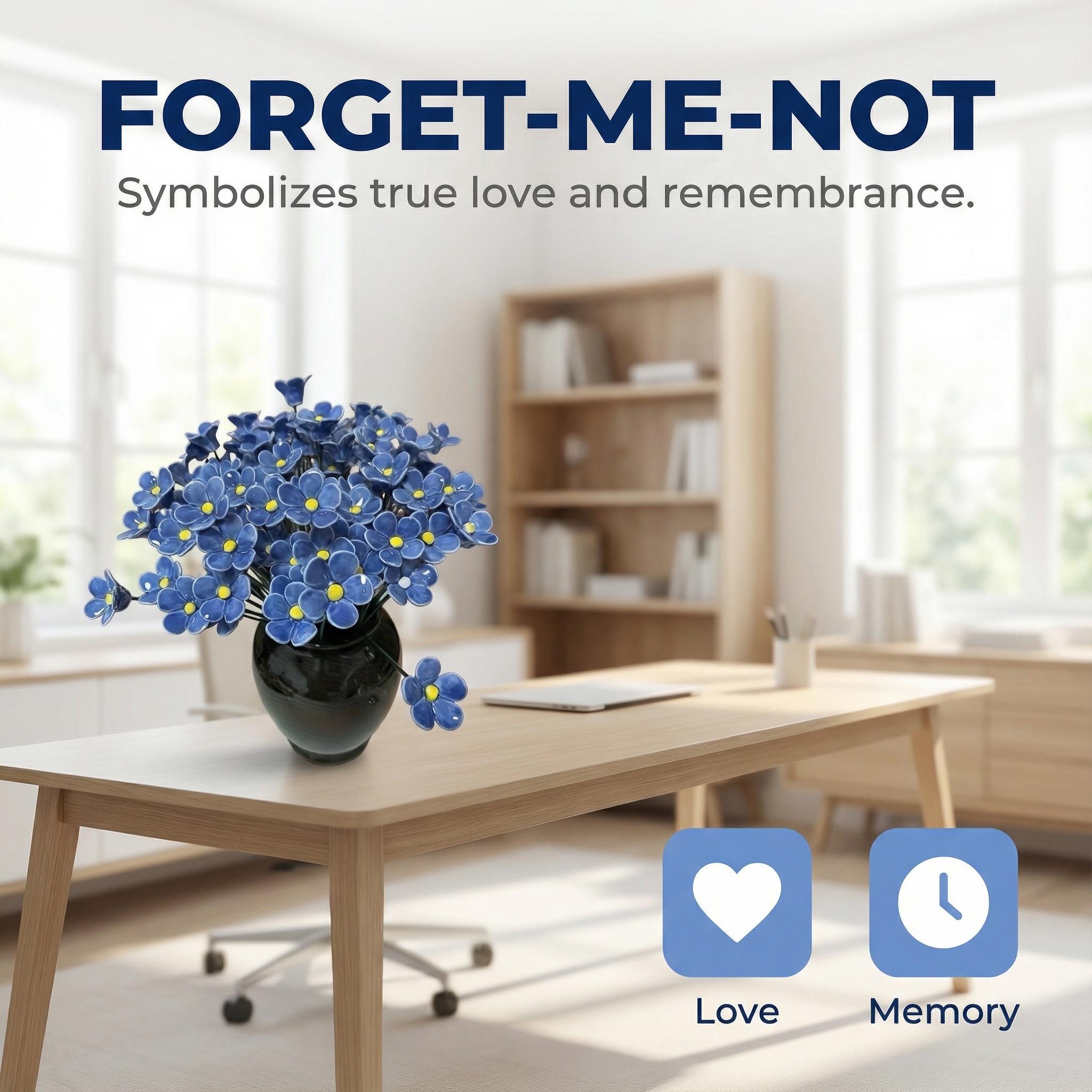 Set 偶发Handcrafted Ceramic Flower Sets