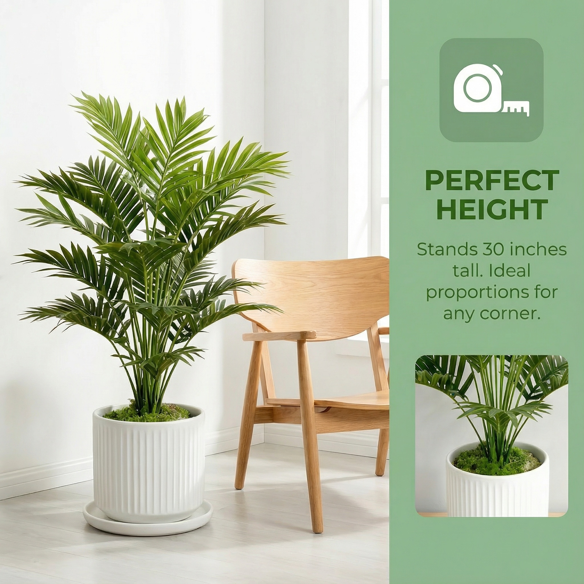 Large Artificial Areca Palm Plant