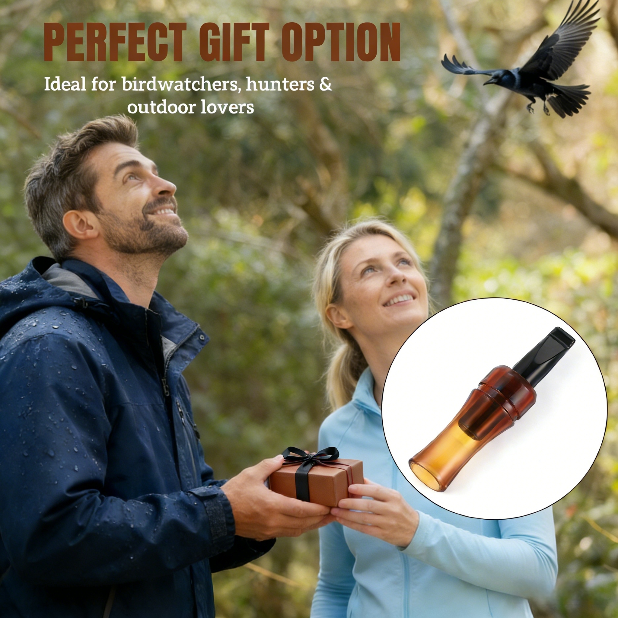 Portable Crow Call Whistle