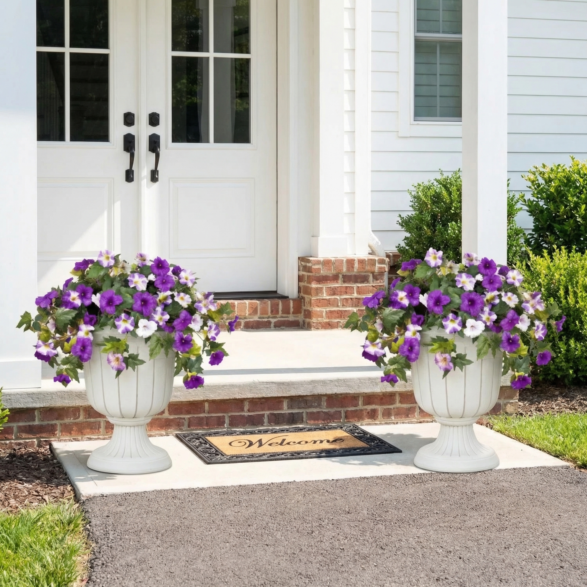 Spring Bloom Artificial Petunia Arrangement