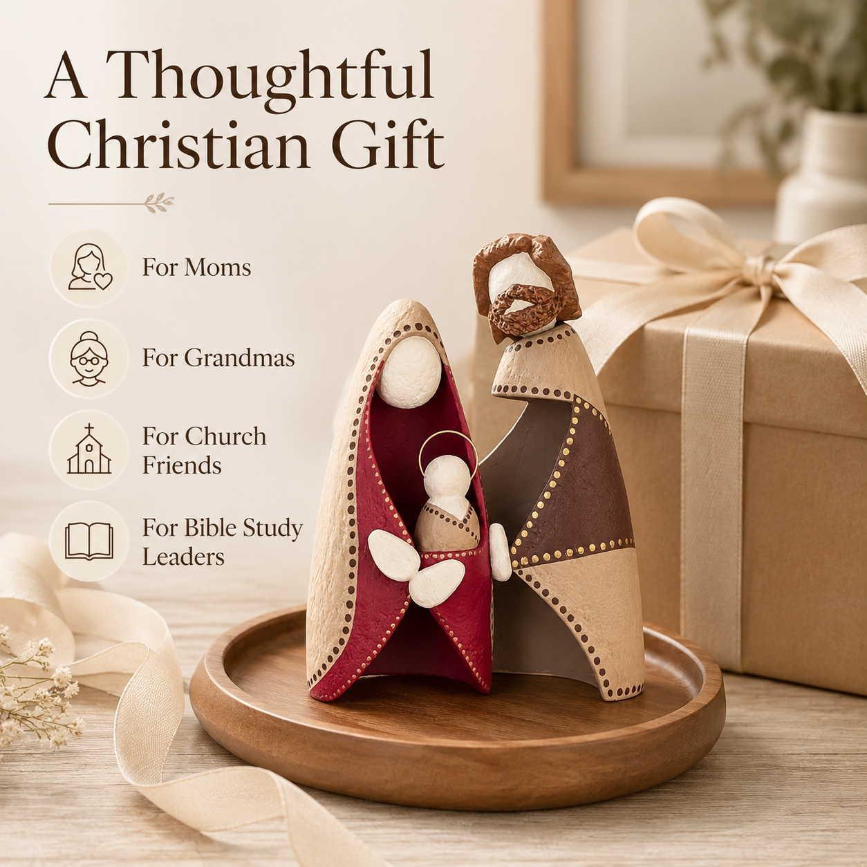 Holy Family Figurine
