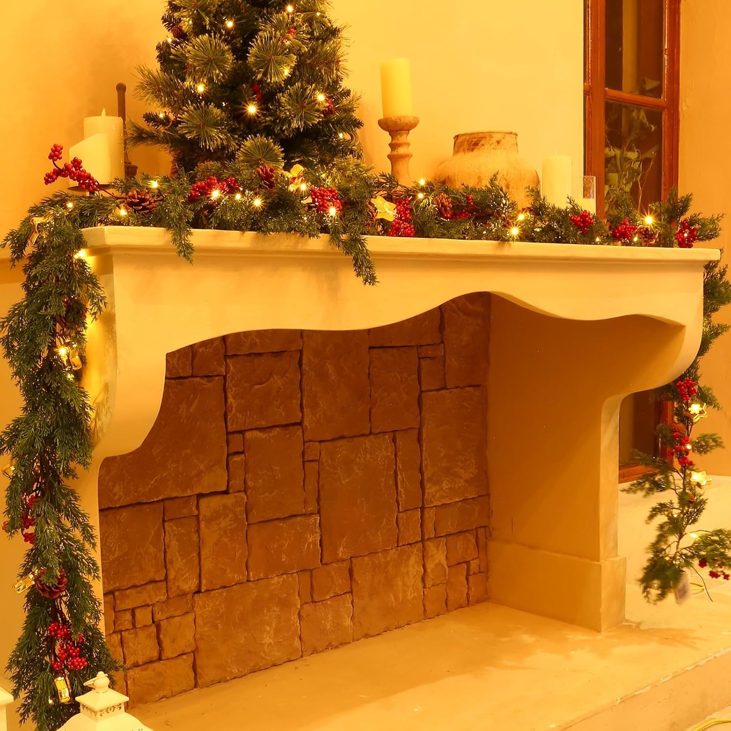 Pre-lit Garland
