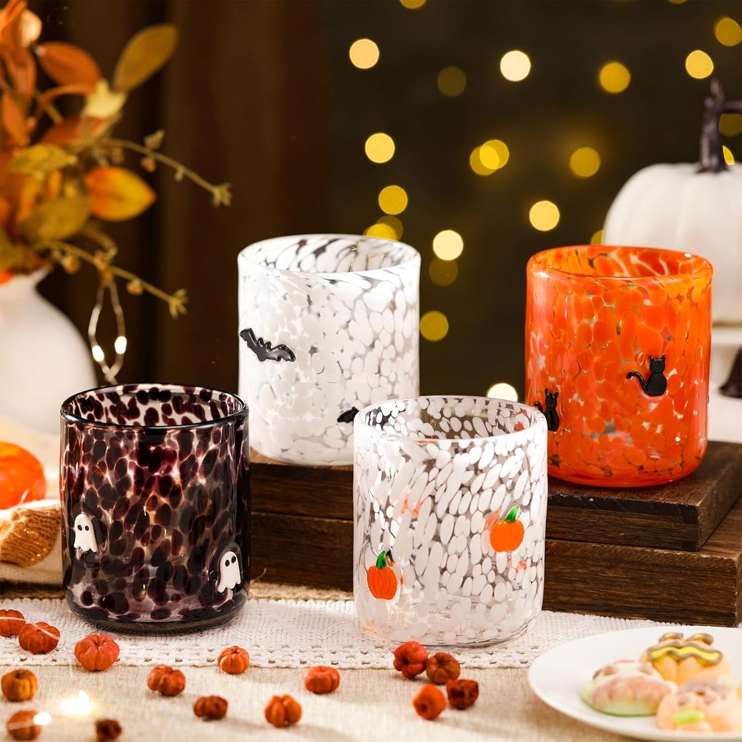 Halloween Icon Glass Cups