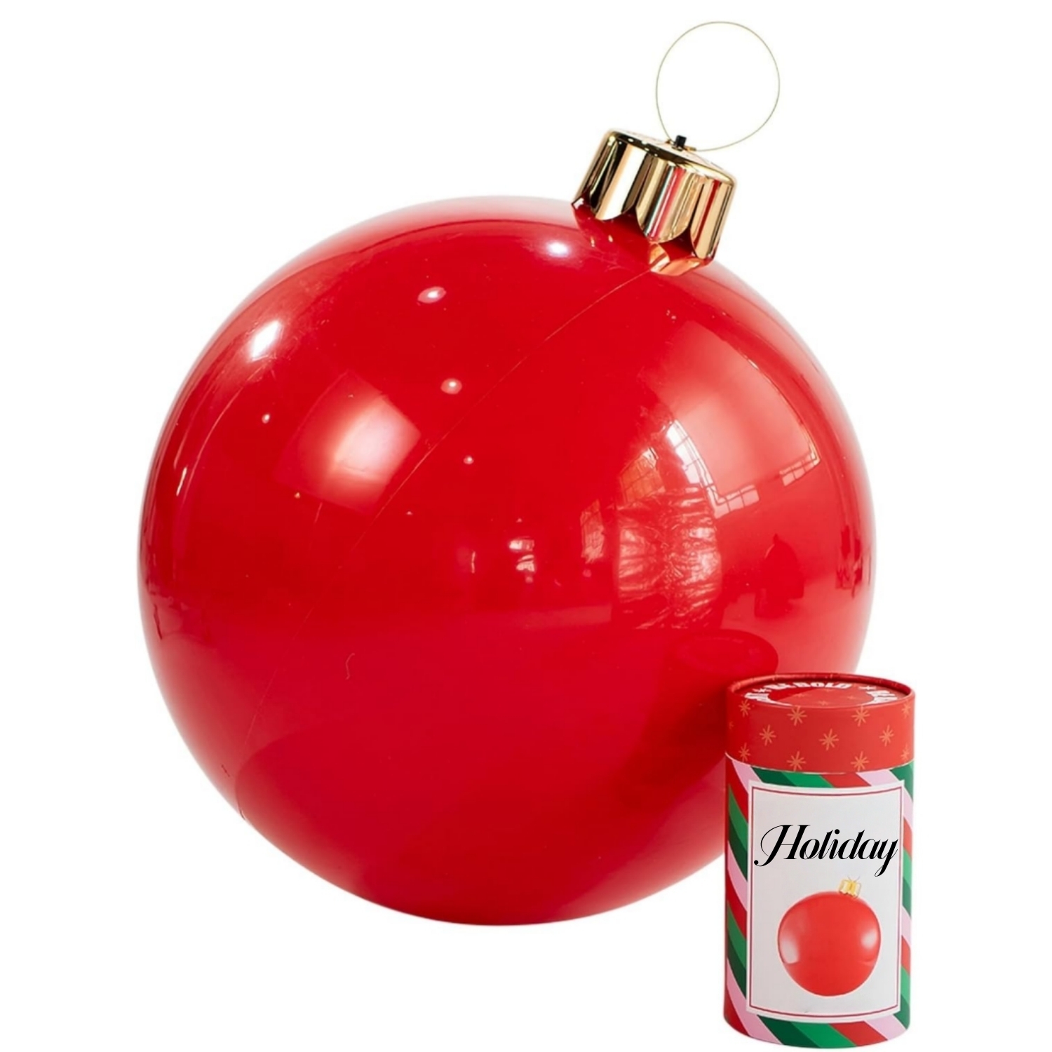 Oversized Inflatable Christmas Ornament Balls