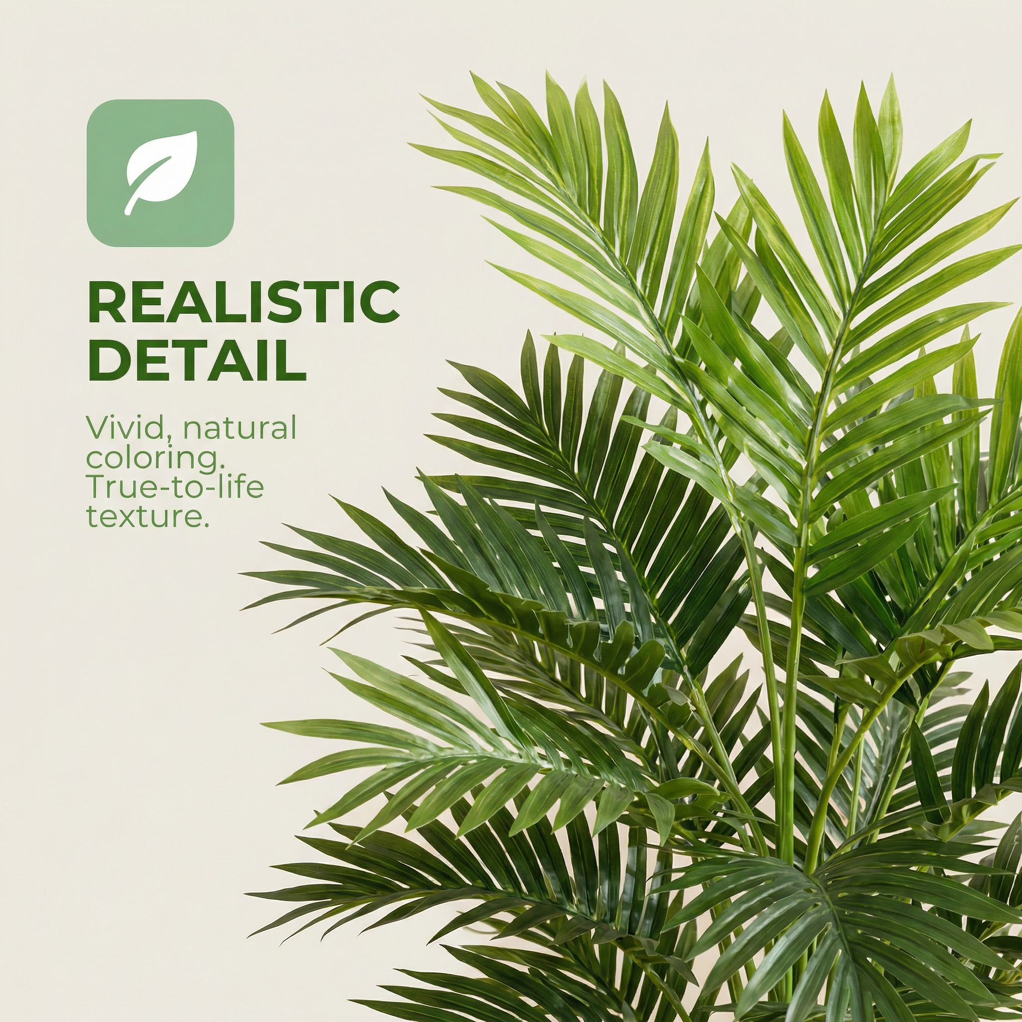 Large Artificial Areca Palm Plant
