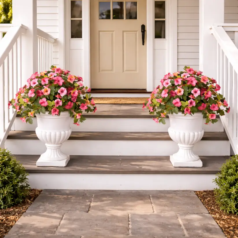 Spring Bloom Artificial Petunia Arrangement