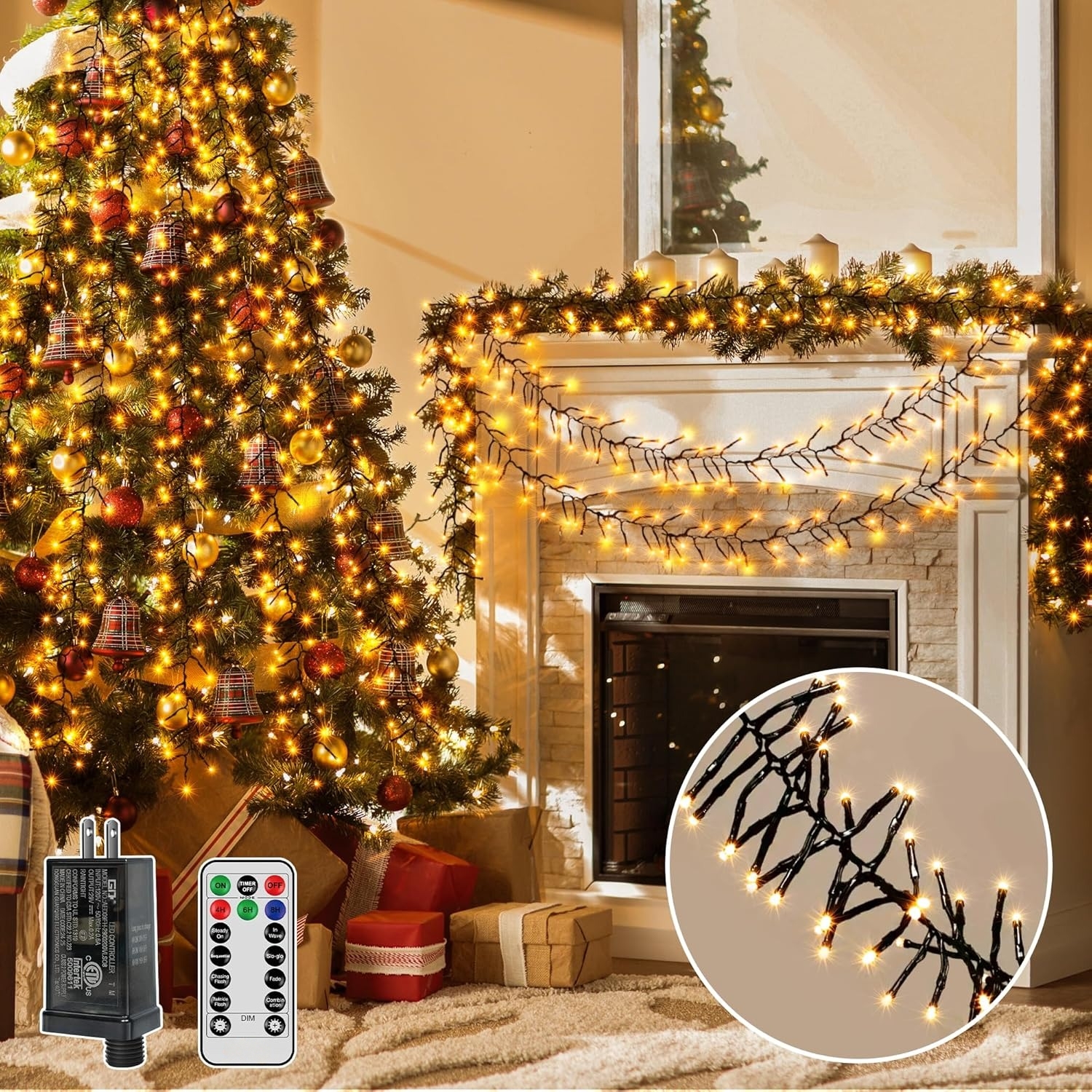 Christmas Cluster Lights