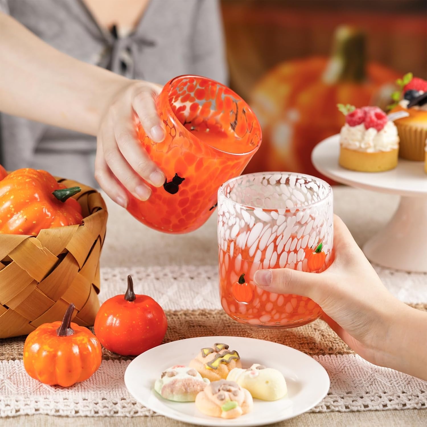 Halloween Icon Glass Cups