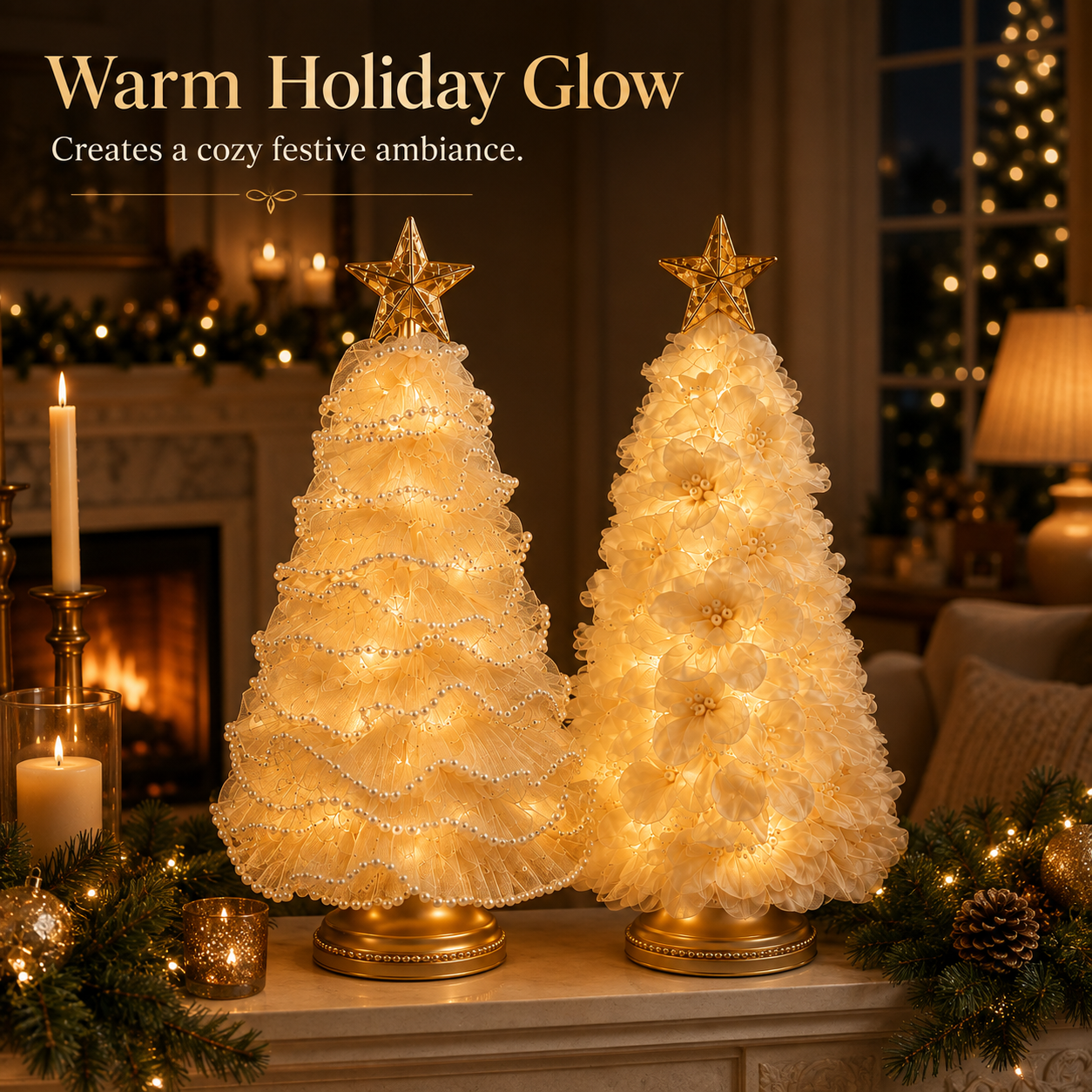 DIY Lighted Christmas Tree Craft Kit