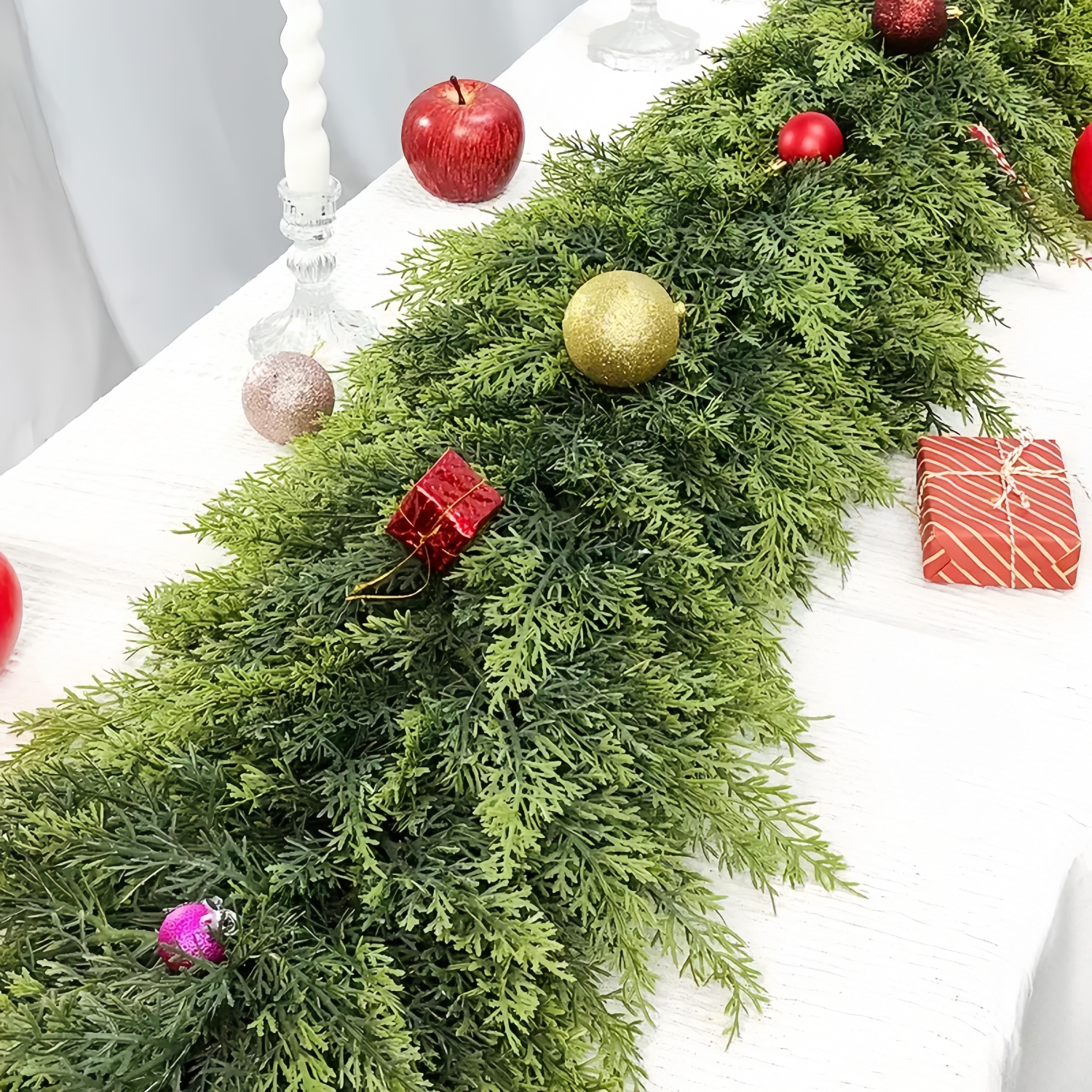 Artificial Cedar Garlands