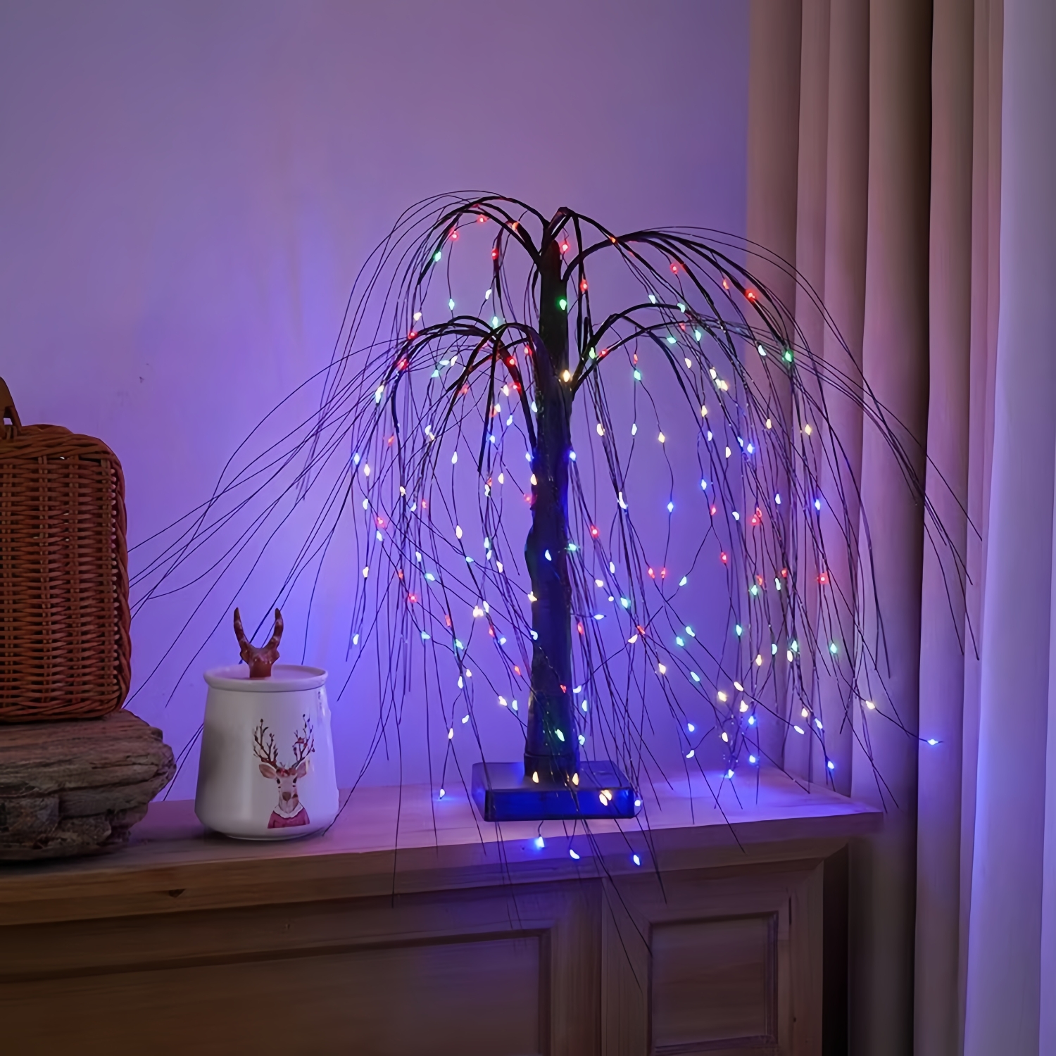 Halloween Willow Tree Lights