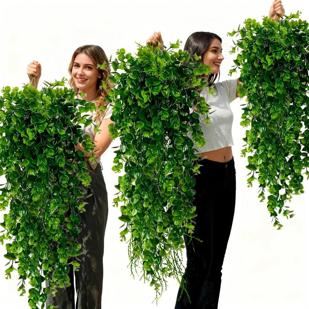  31-inch Lush Green Artificial Ivy Vines - UV Resistant Hanging Plant