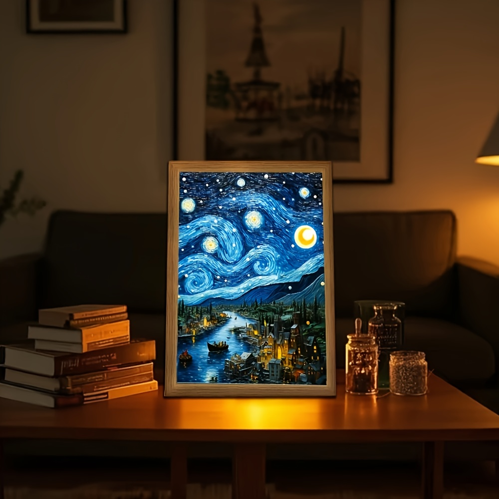 Van Gogh Starry Night LED Light Painting