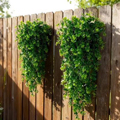  31-inch Lush Green Artificial Ivy Vines - UV Resistant Hanging Plant