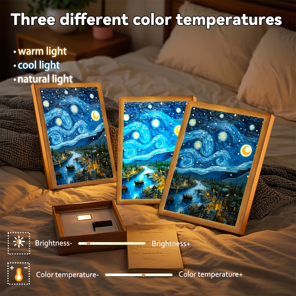 Van Gogh Starry Night LED Light Painting