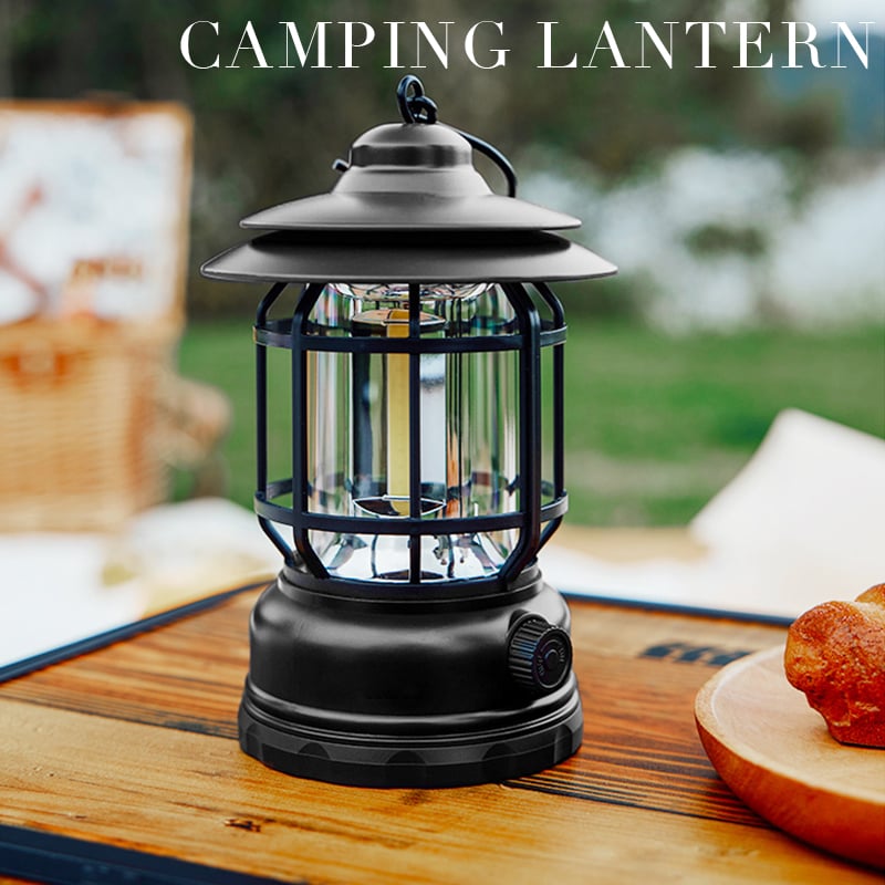(⚡Last Day Flash Sale-45% OFF) Portable Retro LED Camping Lantern